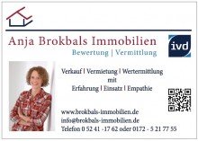 Erstkontakt bitte �ber das Kontaktformular Hell - ger�umig - G�ste-WC - toller gro�er Balkon: 
Mietwohnung in G�tersloh Spexard (VERMIETET)