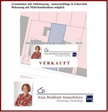 VERKAUFT Grundst�ck N�he Theater G�tersloh | Anbau oder Neubau | 1-FH oder MFH | provisionsfrei f�r K�ufer