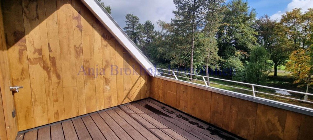 Loggia mit Ausblick in die Natur Wohnung Steinhagen