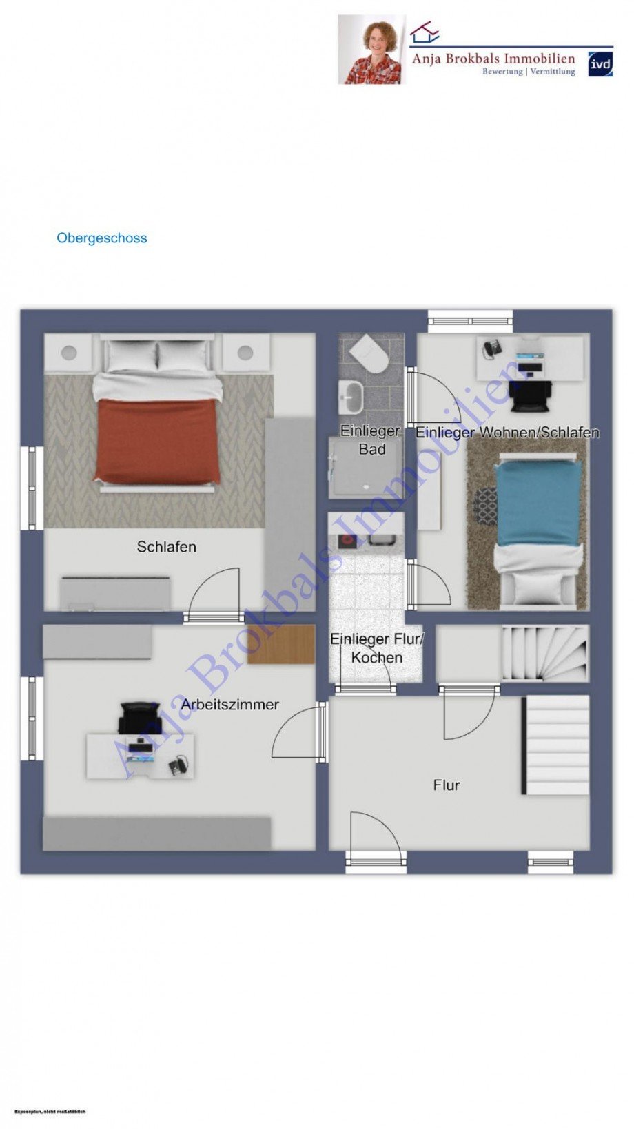 Obergeschoss Zweifamilienhaus G�tersloh