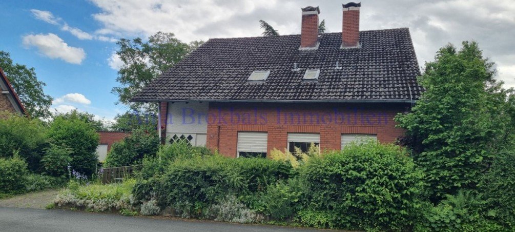 Ansicht Eingangsseite Zweifamilienhaus Beckum