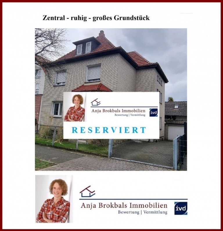 RESERVIERT G�tersloh Zweifamilienhaus Zentral - ruhig - gro�es Grundst�ck_provisionsfrei f�r K�ufer
