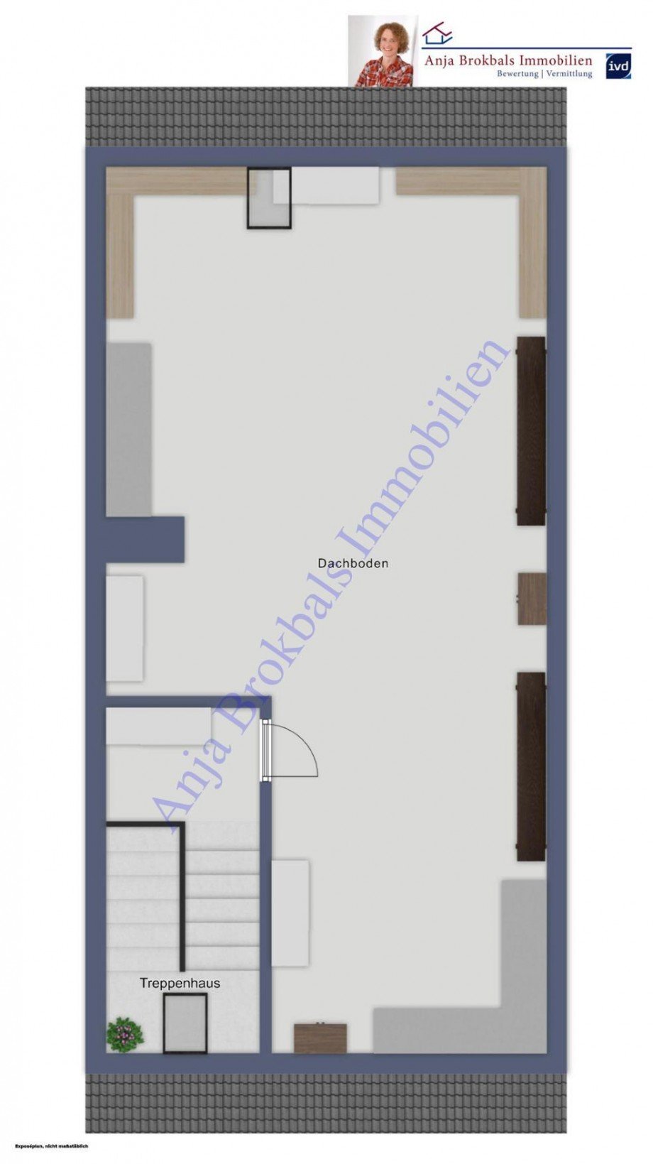 Dachgeschoss Reihenmittelhaus G�tersloh