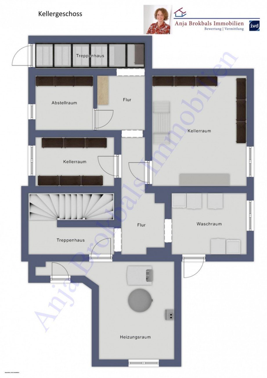 02.574.Kellergeschoss Zweifamilienhaus Harsewinkel