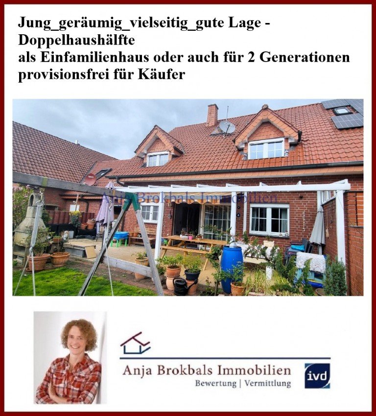 Gro�e DHH mit Garage G�tersloh Doppelhaush�lfte Jung_ger�umig_vielseitig_gute Lage - provisionsfrei f�r K�ufer