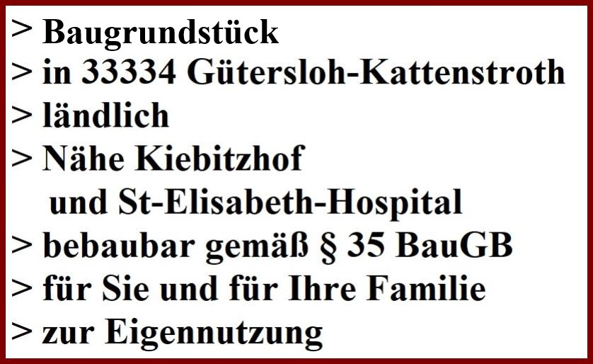 02.547.2.Beschreibung Grundst�ck G�tersloh