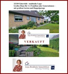 VERKAUFT 33330 G�tersloh: Gro�es Haus f�r 1-2 Familien/Generationen - provisionsfrei f�r K�ufer