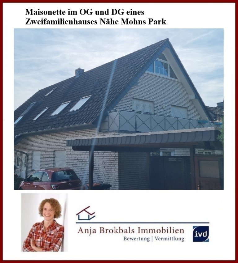 Maisonette mit Balkon im 2-Familienhaus G�tersloh Wohnung Maisonette im OG und DG eines Zweifamilienhauses N�he Mohns Park