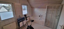OG Bad Dusche Wanne 2-Familienhaus in Isselhorst: EG barrierefrei, 170 m�, 2 Carports, toller Garten, 2 Eing�nge - provisionsfrei f�r K�ufer