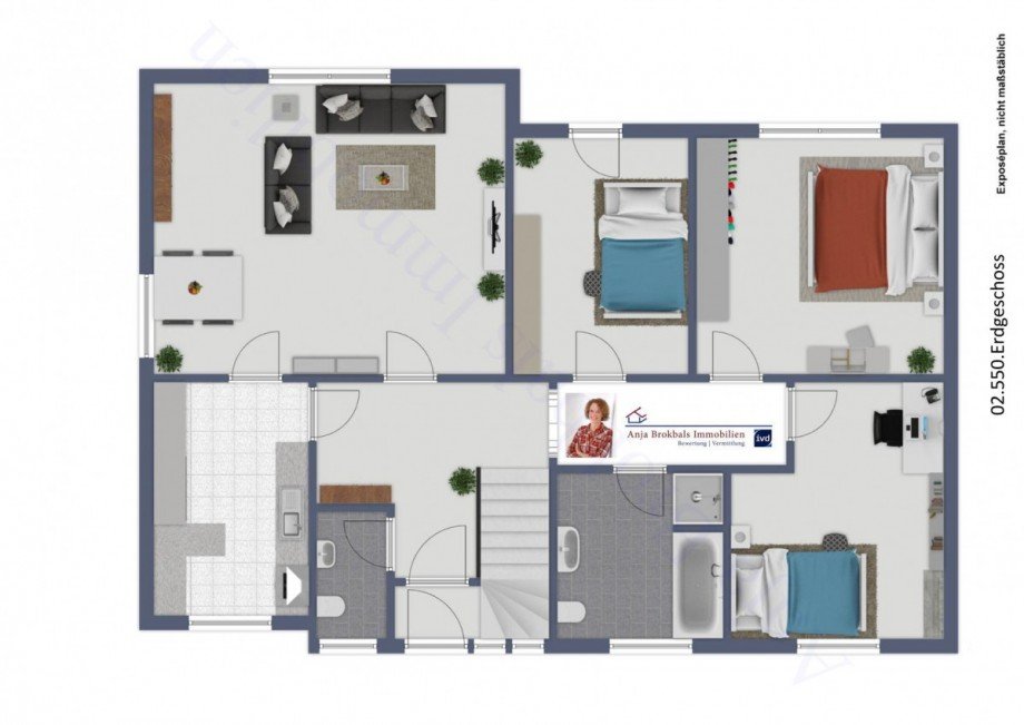 Erdgeschoss Zweifamilienhaus G�tersloh