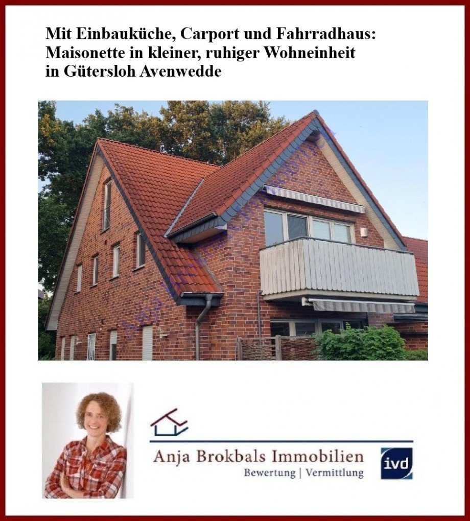 Maisonette in Avenwedde Wohnung G�tersloh