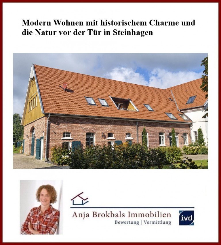 02.613.Modern wohnen mit historischem Charme Steinhagen Wohnung Moderne Wohnung mit historischem Charme und Weitblick in die Natur - Erstbezug