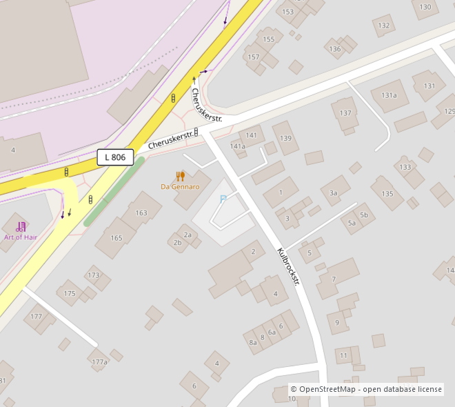 Lageplan Parken Bielefeld