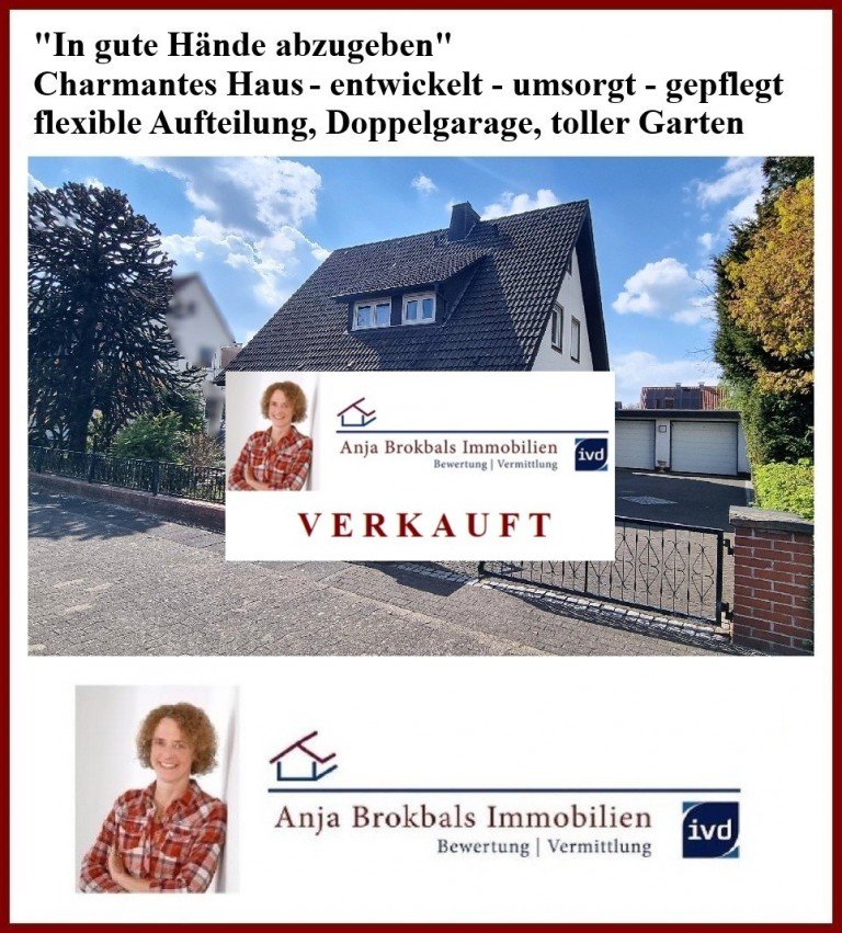 02.598.VERKAUFT G�tersloh Einfamilienhaus In gute H�nde abzugeben - Einfamilienhaus mit Einlieger - provisionsfrei f�r K�ufer