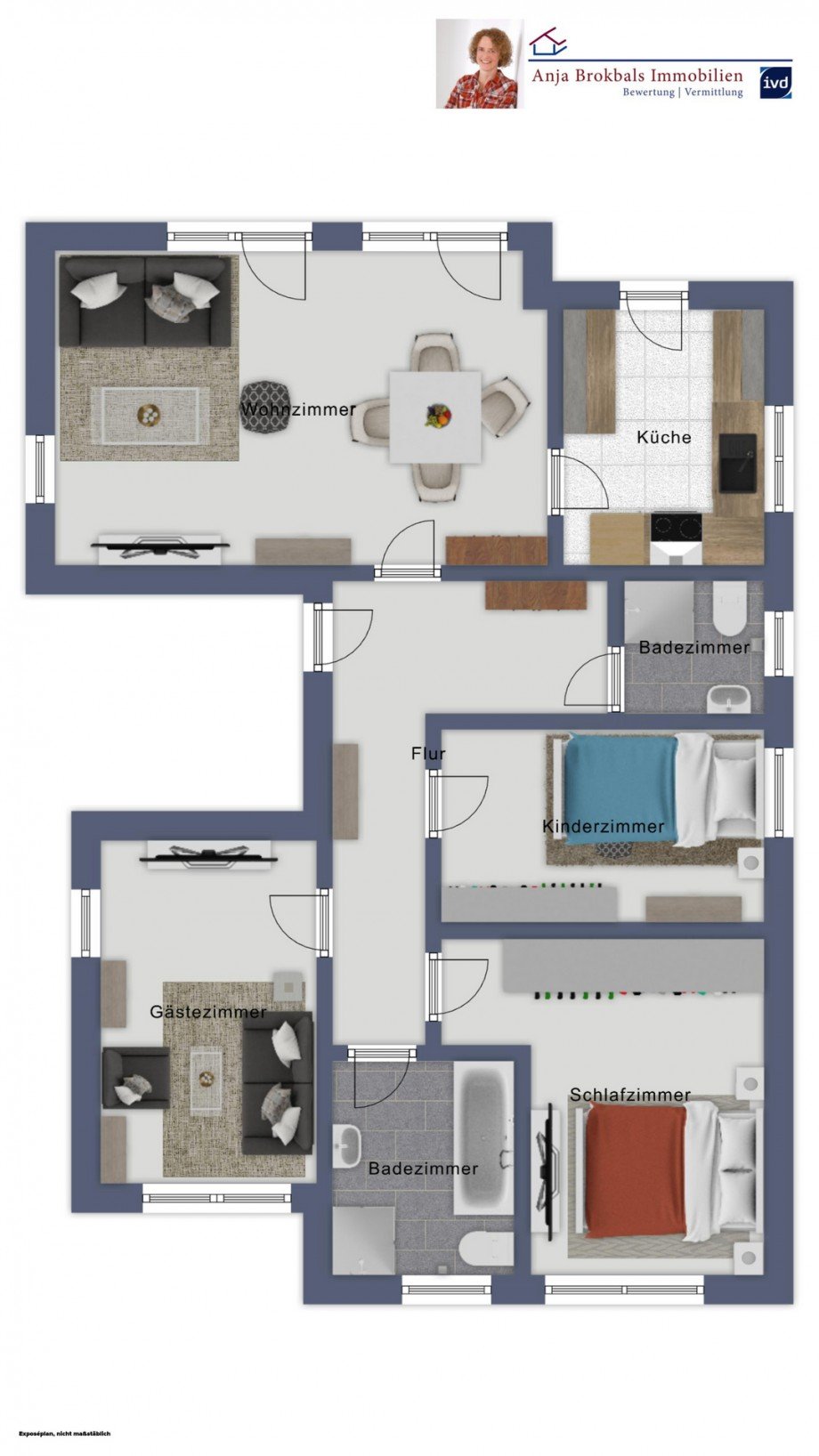 Wohnung Erdgeschoss Wohnung G�tersloh