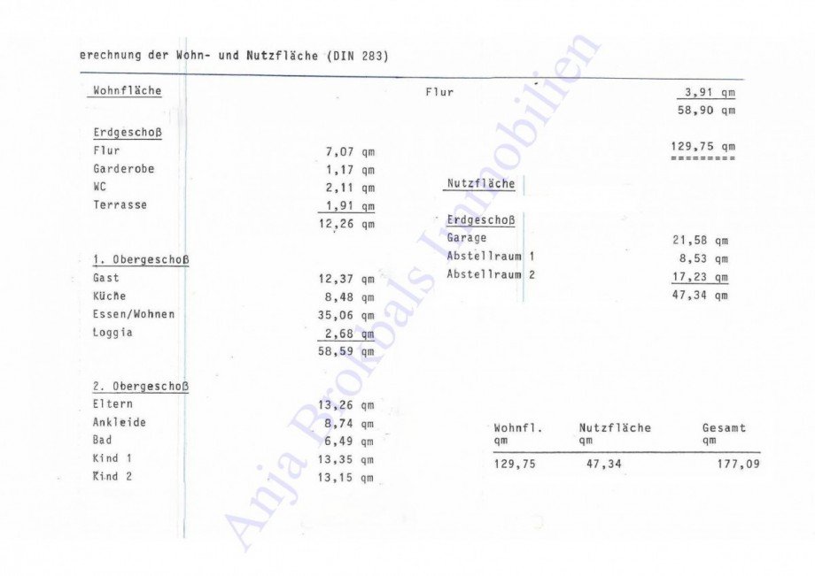 02.593.Zeichnungen und Berechnungen_w-7 Reihenmittelhaus G�tersloh