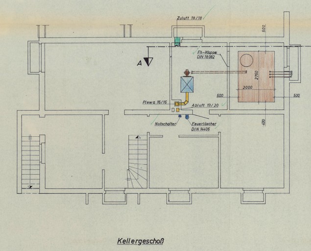 Kellergeschoss Einfamilienhaus G�tersloh