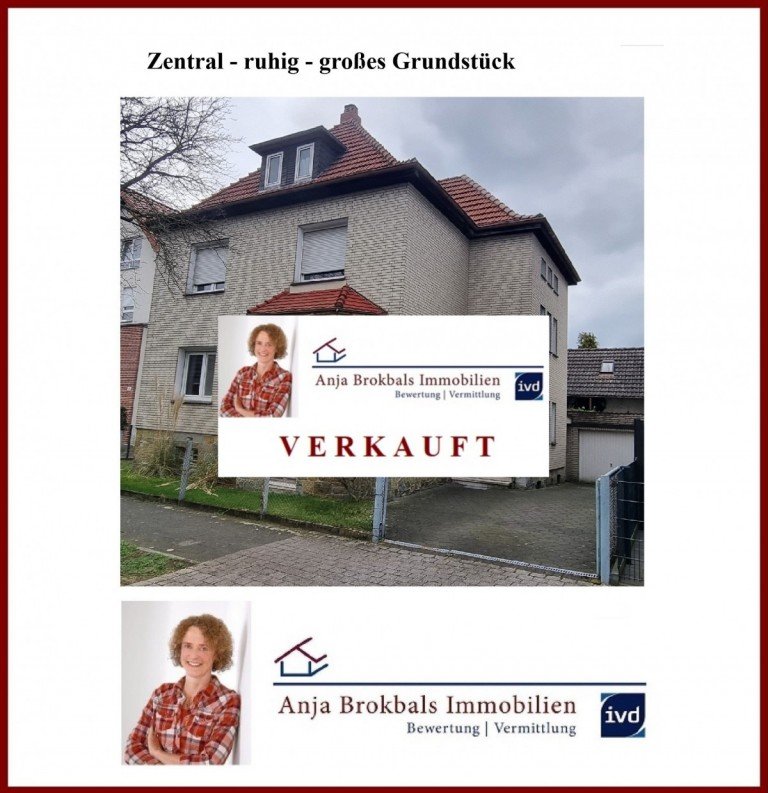 VERKAUFT G�tersloh Zweifamilienhaus Zentral - ruhig - gro�es Grundst�ck_provisionsfrei f�r K�ufer