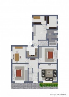 Erdgeschoss Grundriss Marienfeld: L�ndliches Wohnhaus mit Garage - f�r K�ufer provisionsfrei!