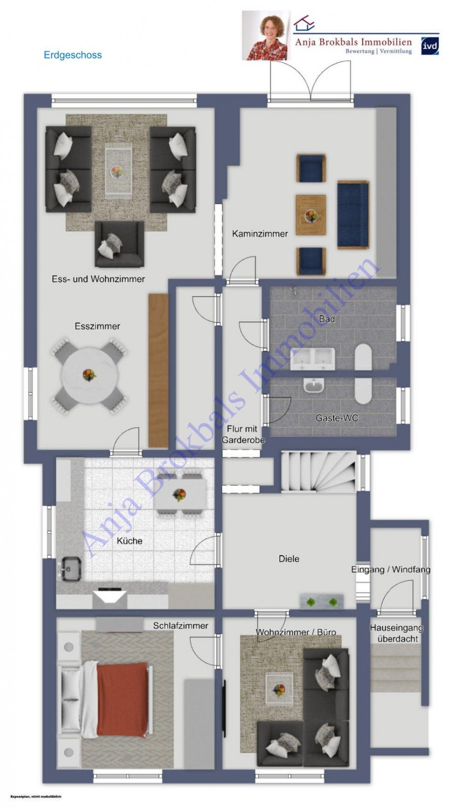 Erdgeschoss Zweifamilienhaus G�tersloh