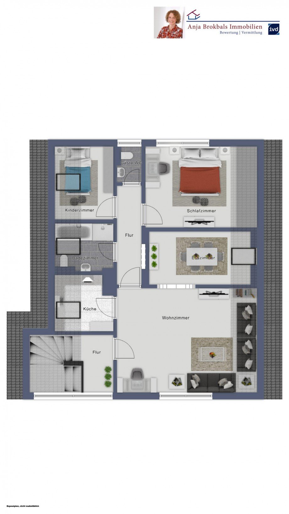 Dachgeschoss Wohnung G�tersloh