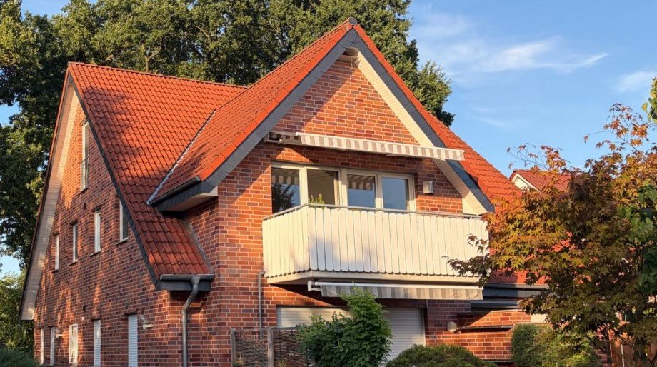 Balkon mit Markise Wohnung G�tersloh