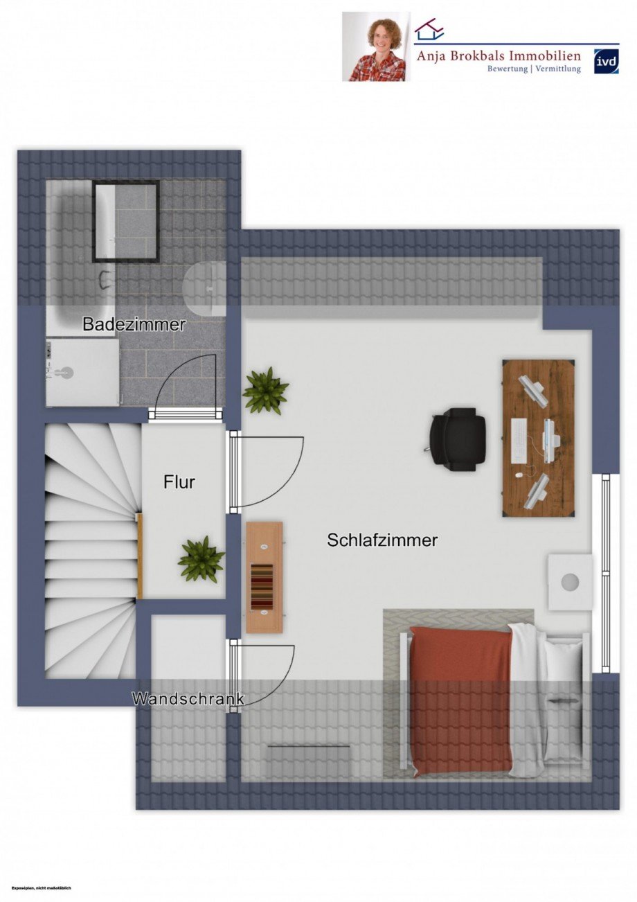 Dachgeschoss Wohnung Rheda-Wiedenbr�ck