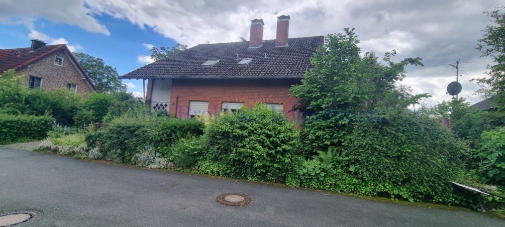 Ansicht Stra0enseite Zweifamilienhaus Beckum