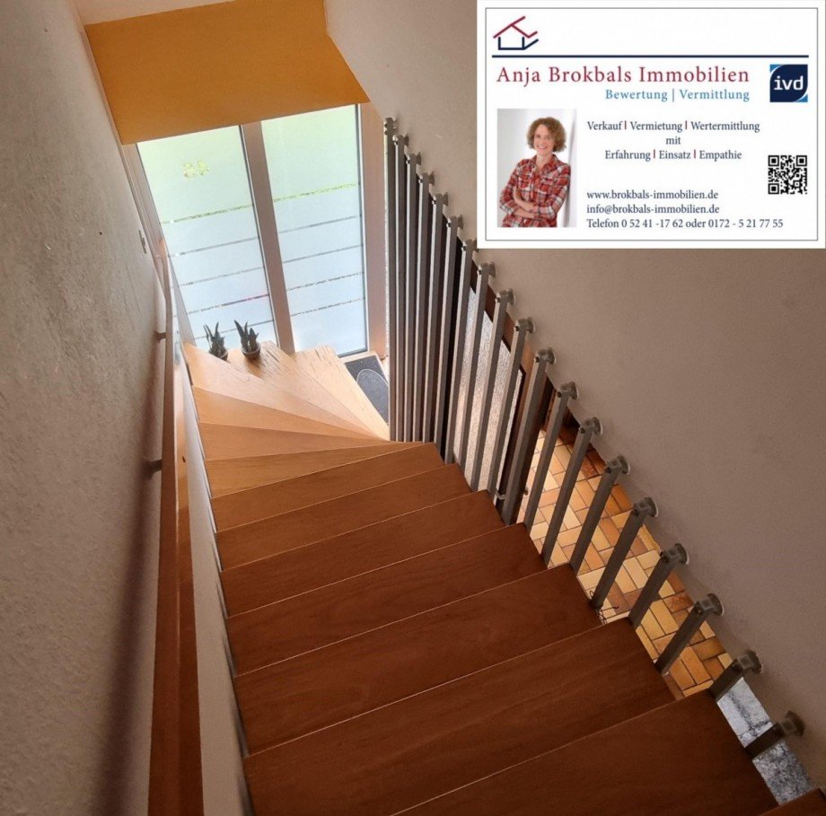 Geschosstreppe Zweifamilienhaus G�tersloh