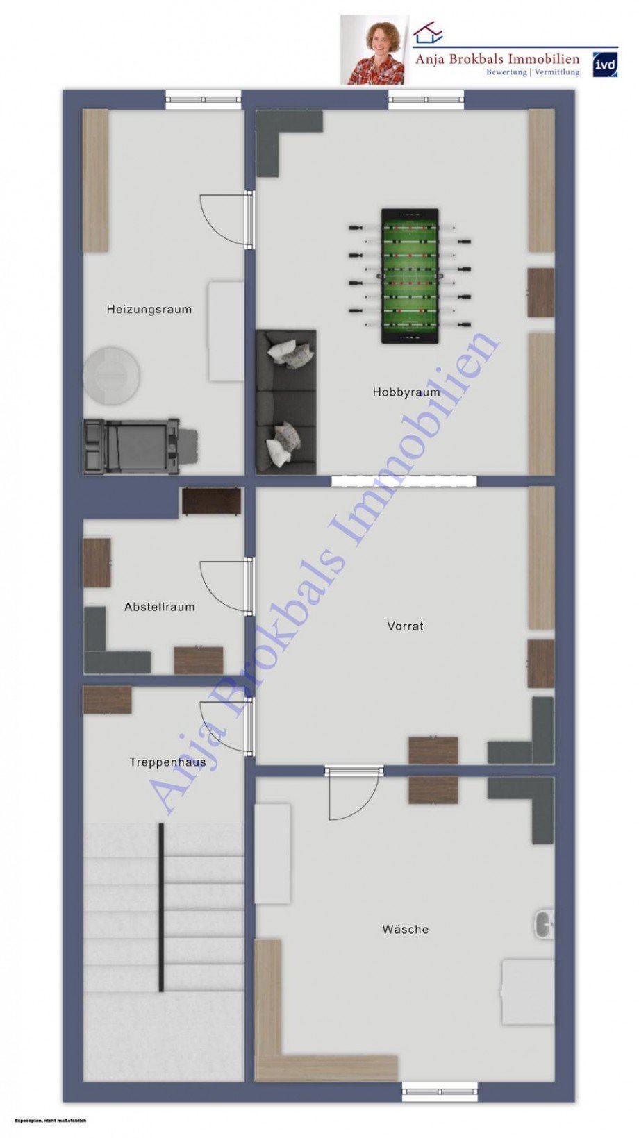 Kellergeschoss Reihenmittelhaus G�tersloh