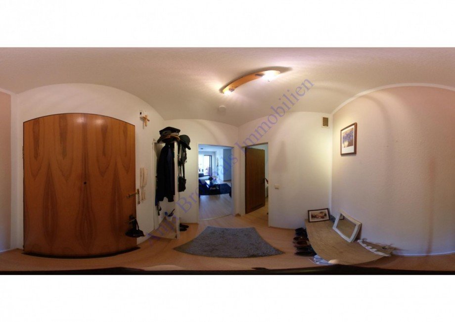 Flur mit Garderobe Wohnung G�tersloh