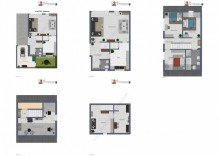 02.594.6.Grundrisse Zu Fu� in die City und zu den Schulen - DHH in ruhiger Lage - provisionsfrei f�r K�ufer in G�tersloh