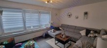 Wohnzimmer EG Zweifamilienhaus mit ausgebautem DG und mit 3 Garagen in Harsewinkel, provisionsfrei f�r K�ufer
